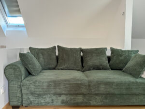 Galerie mit Doppelschlafcouch